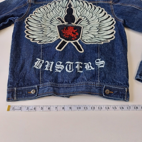 Crank Couture Disciplez Crank Busters Jean Jacket - Picture 12 of 15